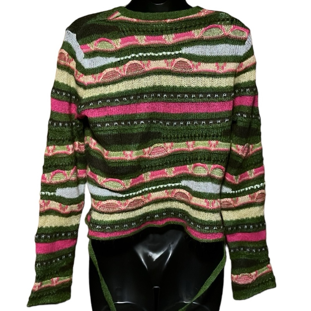 United Colors Of Benetton Multicolor Striped Sweater - Picture 4 of 5